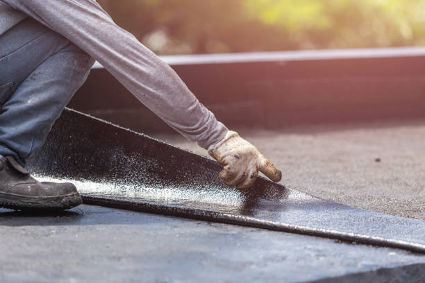 Professional Waterproofing technician working in Kaukauna, WI